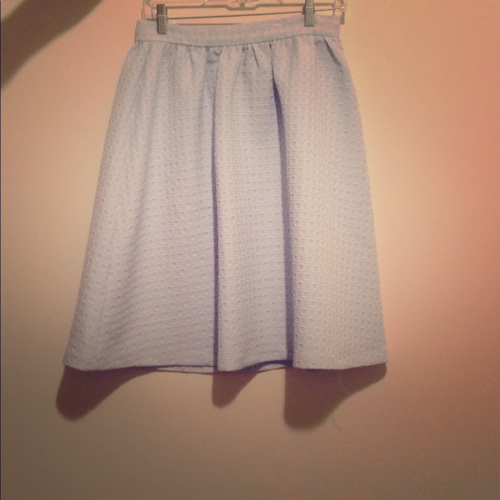Summer light blue skirt